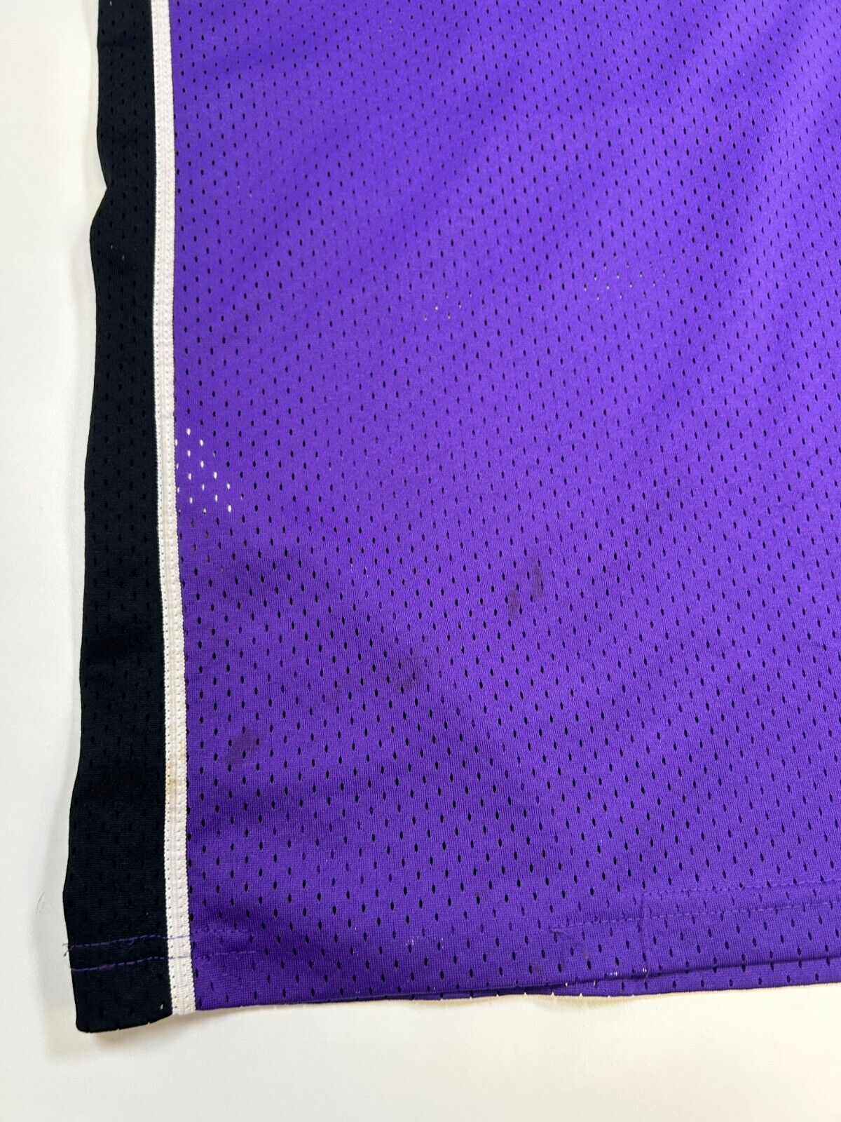 Vintage Mike Bibby #10 Sacramento Kings Swingman NBA Nike Jersey Size 2XL Purple