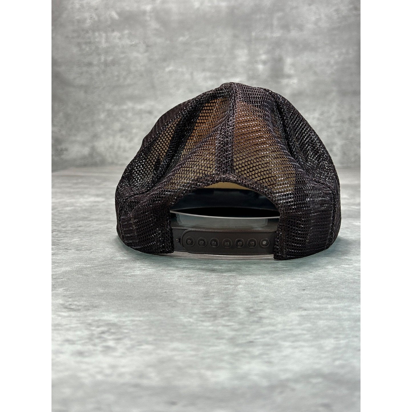 Vintage 80s Oklahoma Anthroplogical Society Spellout Trucker Snapback Hat OSFA