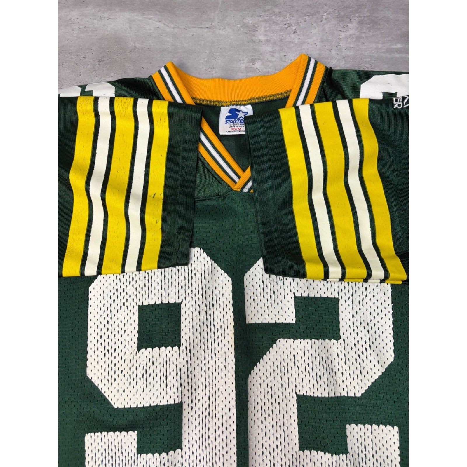 Vintage 1995 Reggie White #92 Green Bay Packers NFL Football Jersey Size Medium