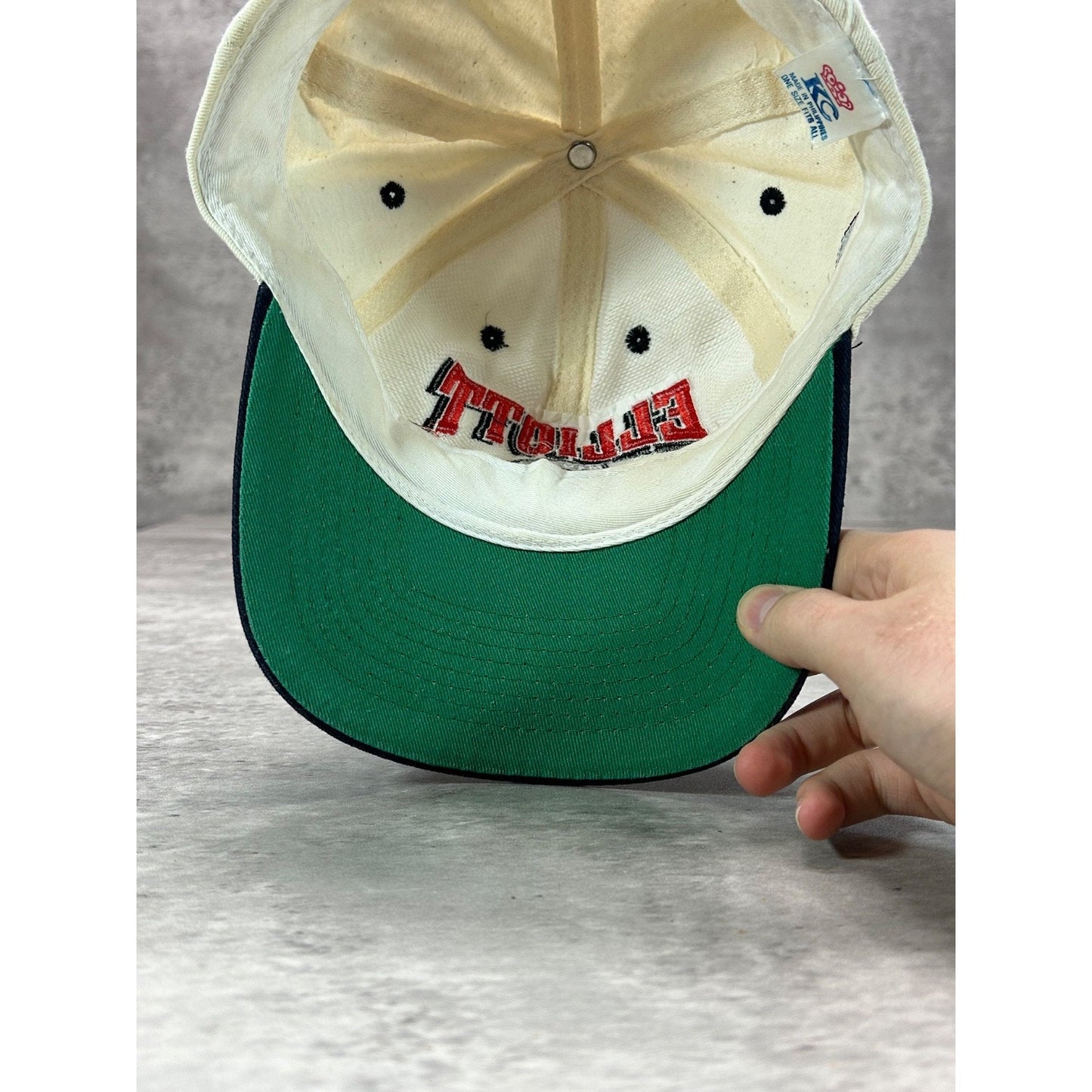 VTG 90s Bill Elliott #34 Mcdonalds Racing Embroidered Nascar Snapback Hat OSFA