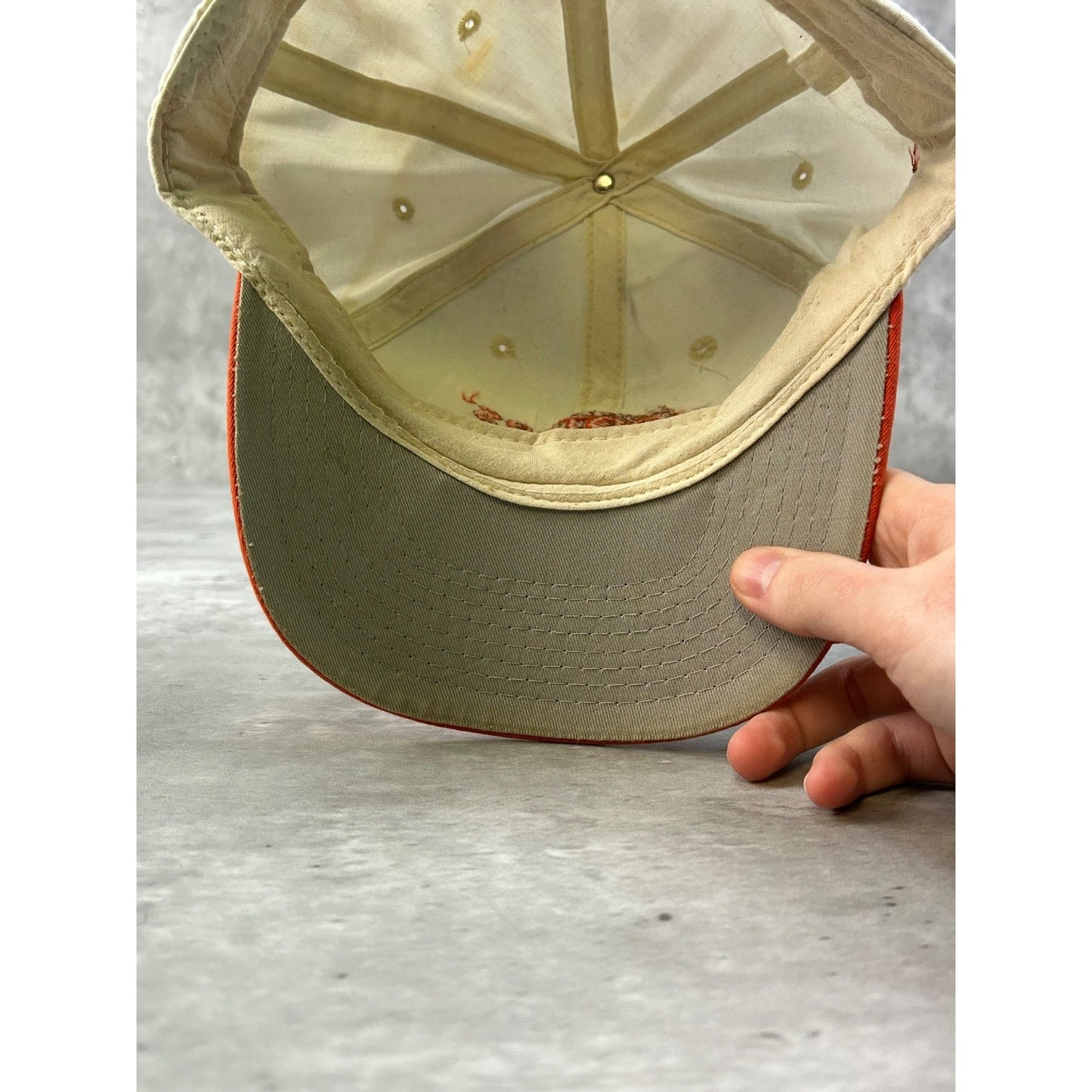 Vintage 90s Loy Allen Jr #19 Hooters Racing Embroidered Nascar Snapback Hat OSFA