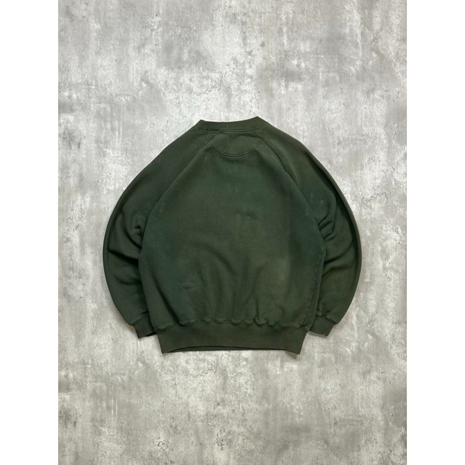 Vintage GAP Blank Green Pullover Crewneck Sweatshirt Size Medium