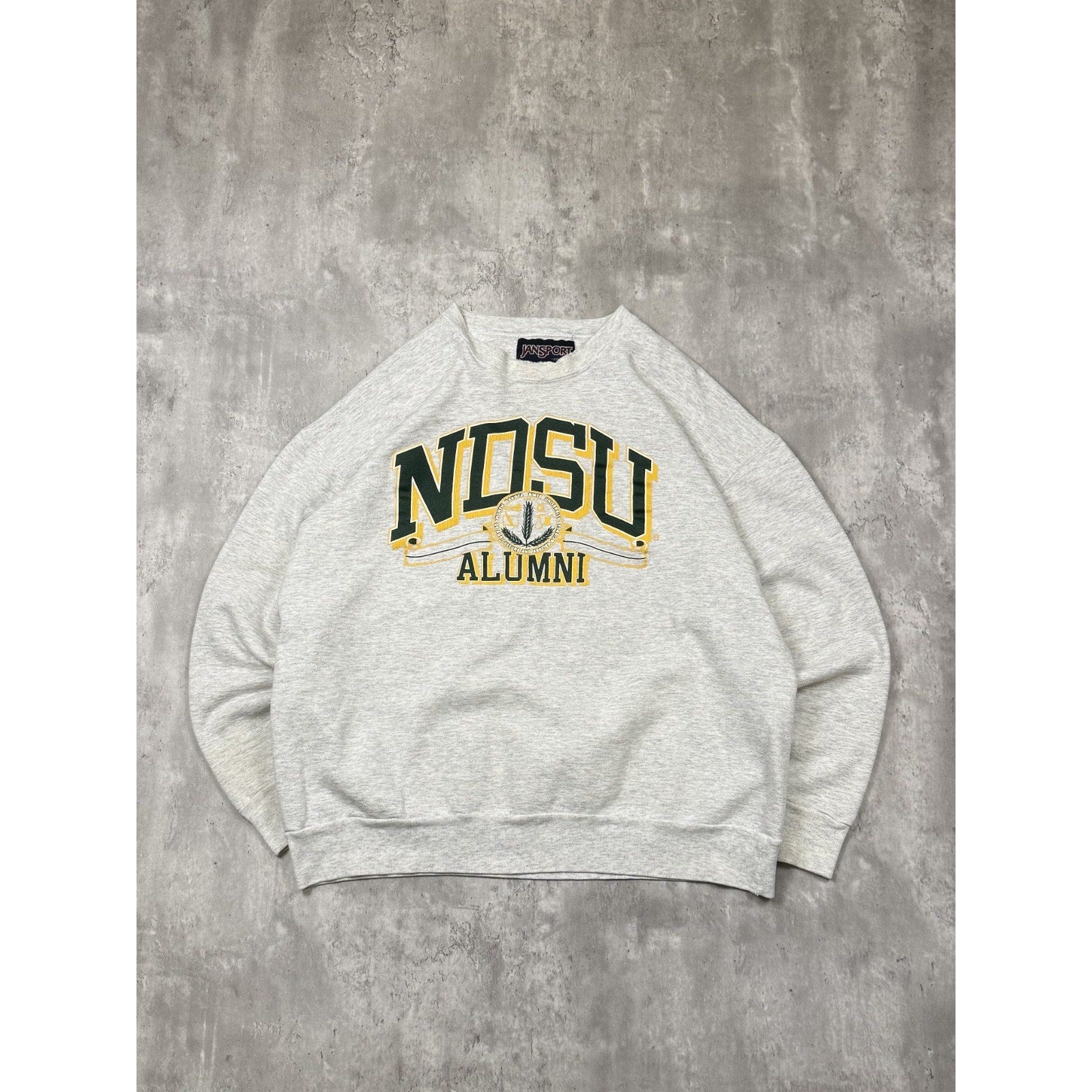 Vintage North Dakota State NCAA Crest Spellout Graphic Sweatshirt Size 2XL
