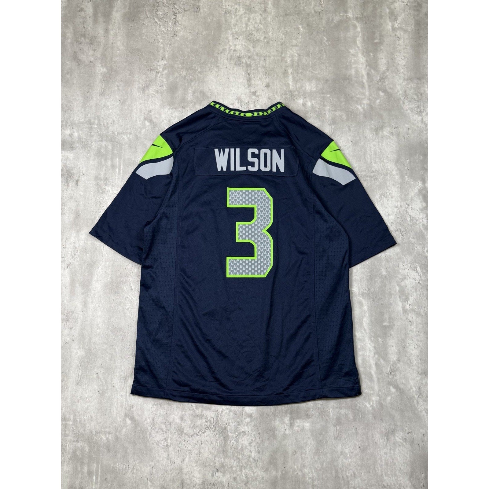 Vintage Russell Wilson #3 Seattle Seahawks Jersey Size Large