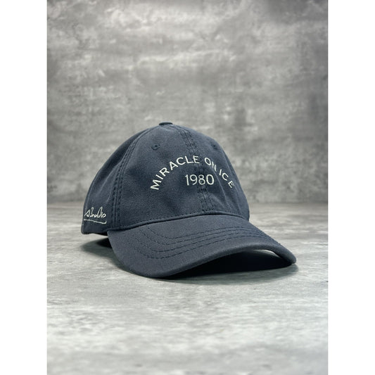 Vintage Miracle On Ice Embroidered Spellout Fitted Hat M/L