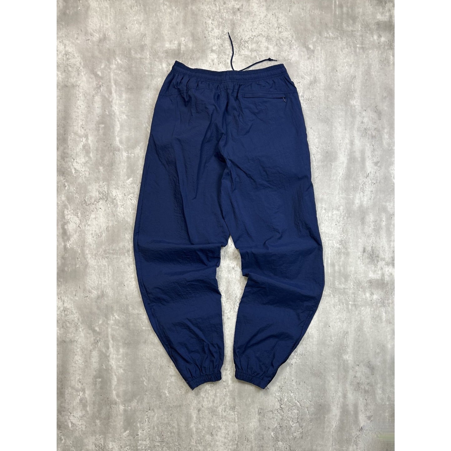 Vintage 90s Nike Tonal Embroidered Swoosh Nylon Track Pants Size Large