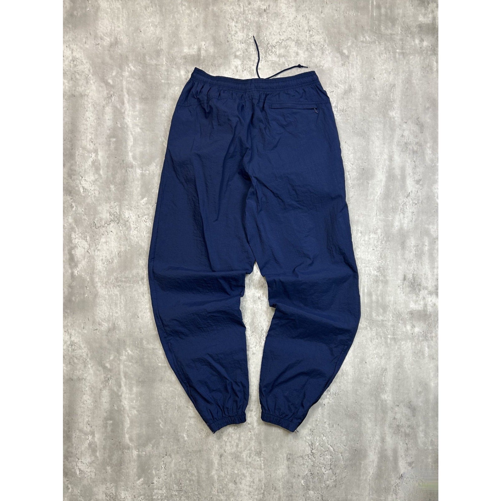 Vintage 90s Nike Tonal Embroidered Swoosh Nylon Track Pants Size Large