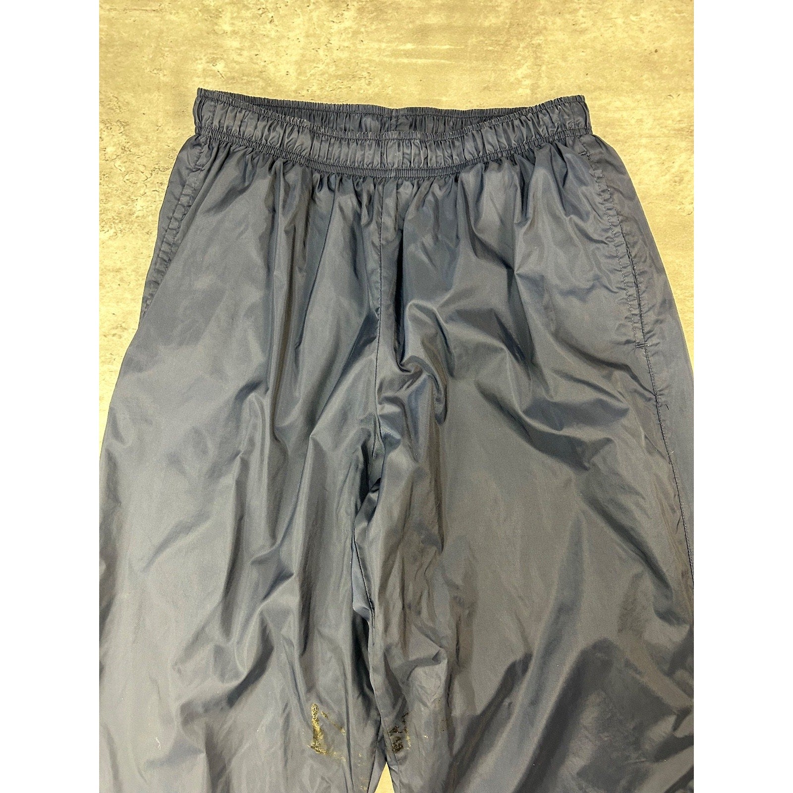 Vintage 90s Nike Embroidered Swoosh Nylon Track Pants Size Large