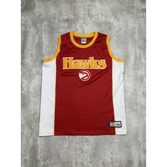 Vintage Atlanta Hawks NBA Stitched Retro Basketball Jersey Size 2XL