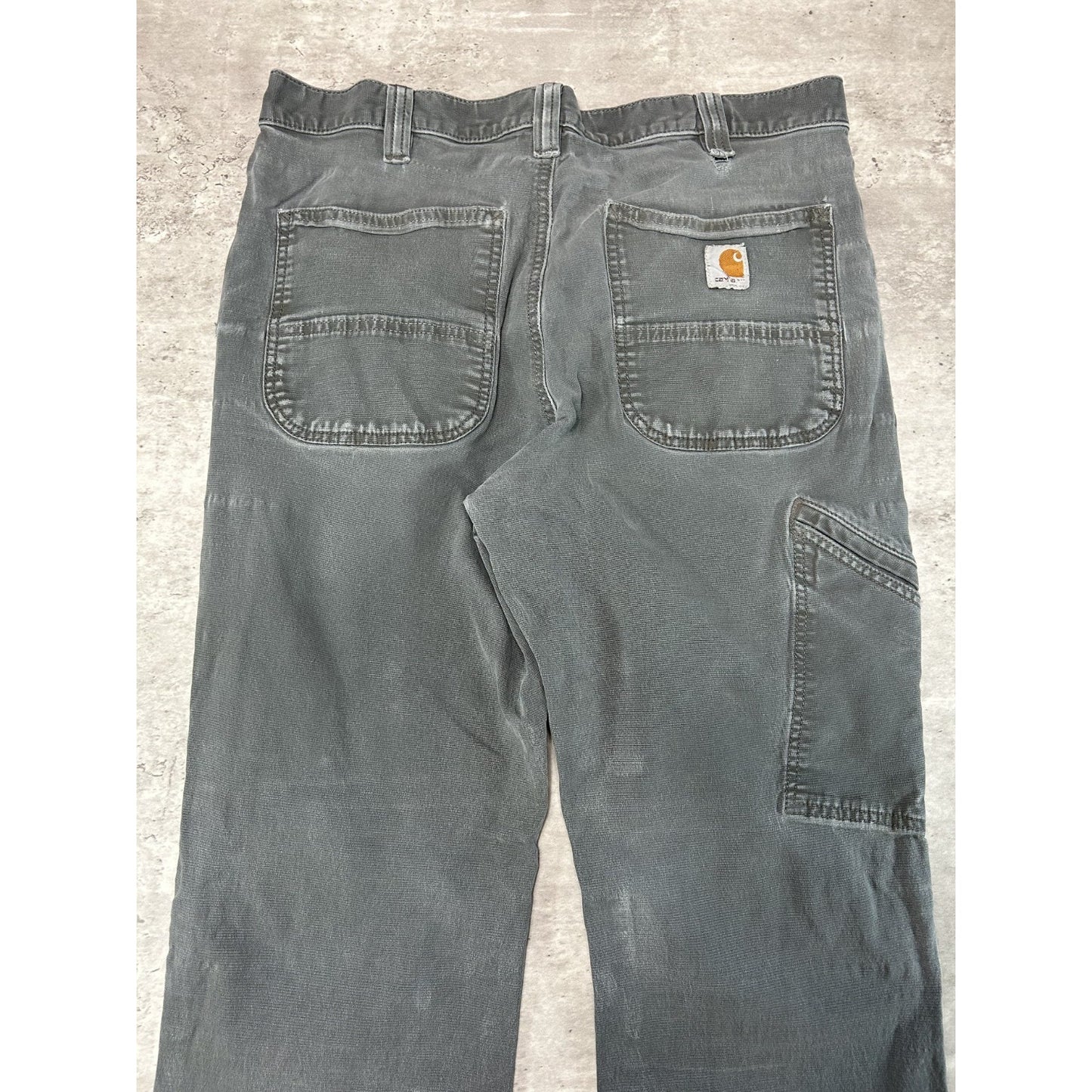 Carhartt Relaxed Fit Canvas Workwear Five Pocket Pants Size 34