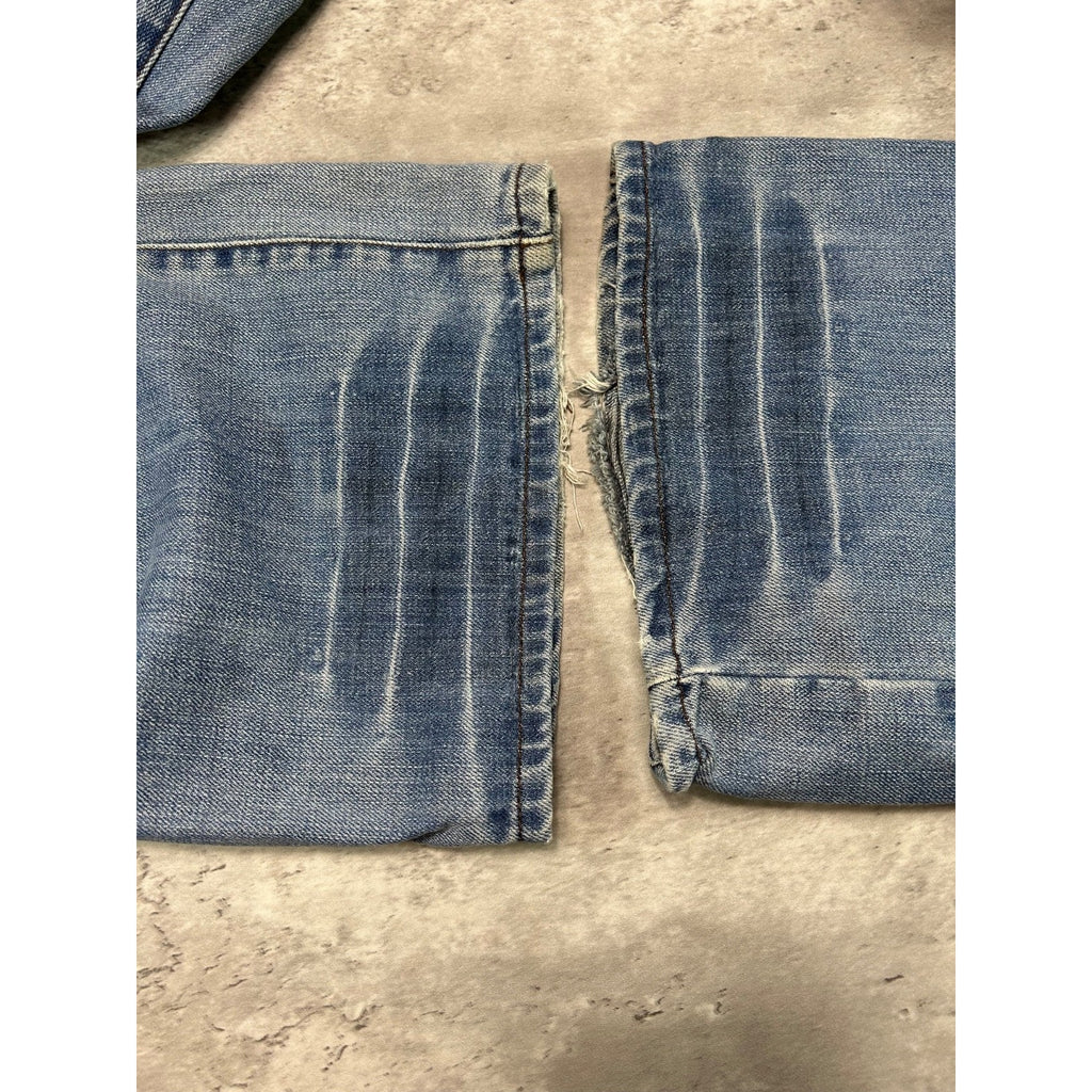 Vintage Y2K Akademiks Light Wash Baggy Fit Denim Pants Size 40 Blue