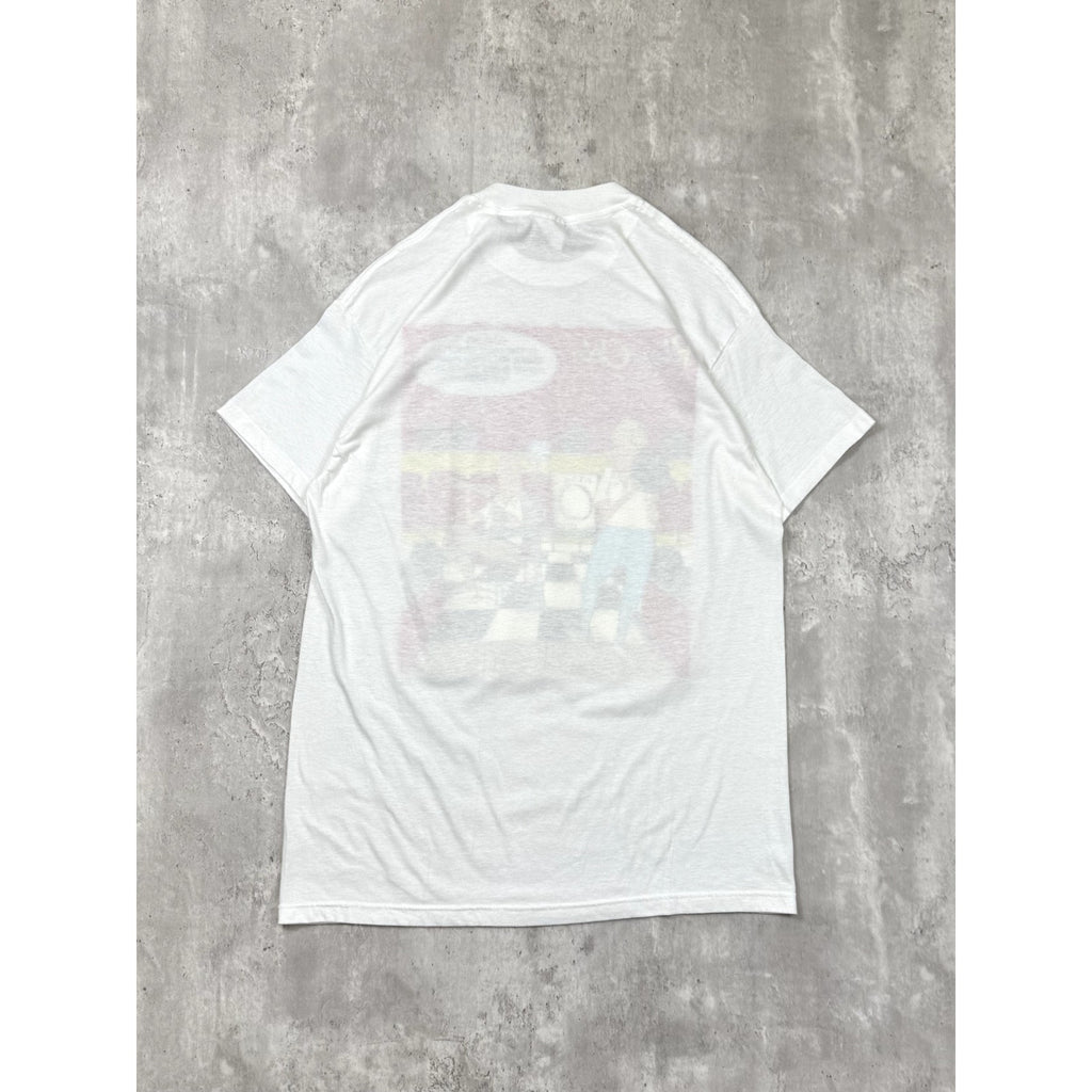 Vintage 90s Pete & Clete Out Of Shape Bowling Graphic T-Shirt Size Large