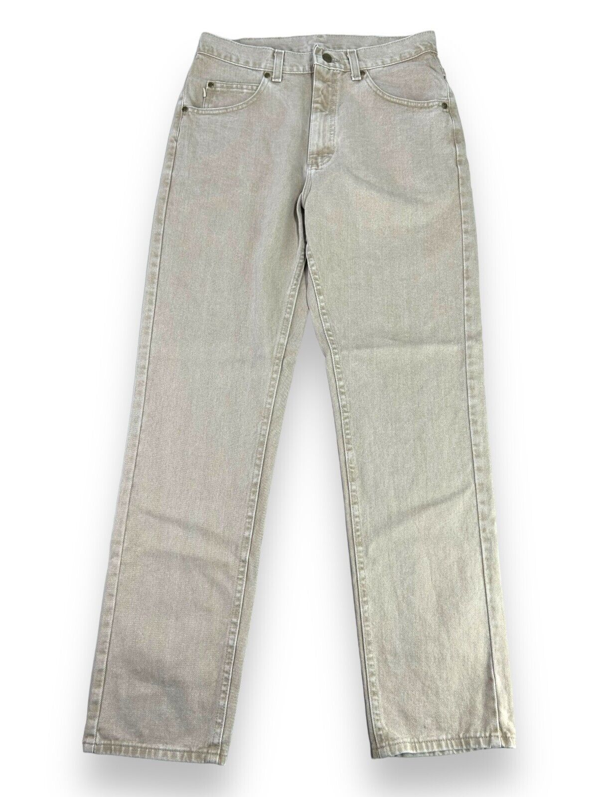 Vintage L.L. Bean Double L Classic Fit Khaki Denim Pants Size 31