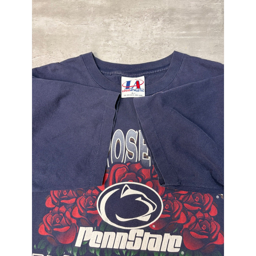 Vintage 1995 Penn State Nittany Lions NCAA Rose Bowl T-Shirt Size Large