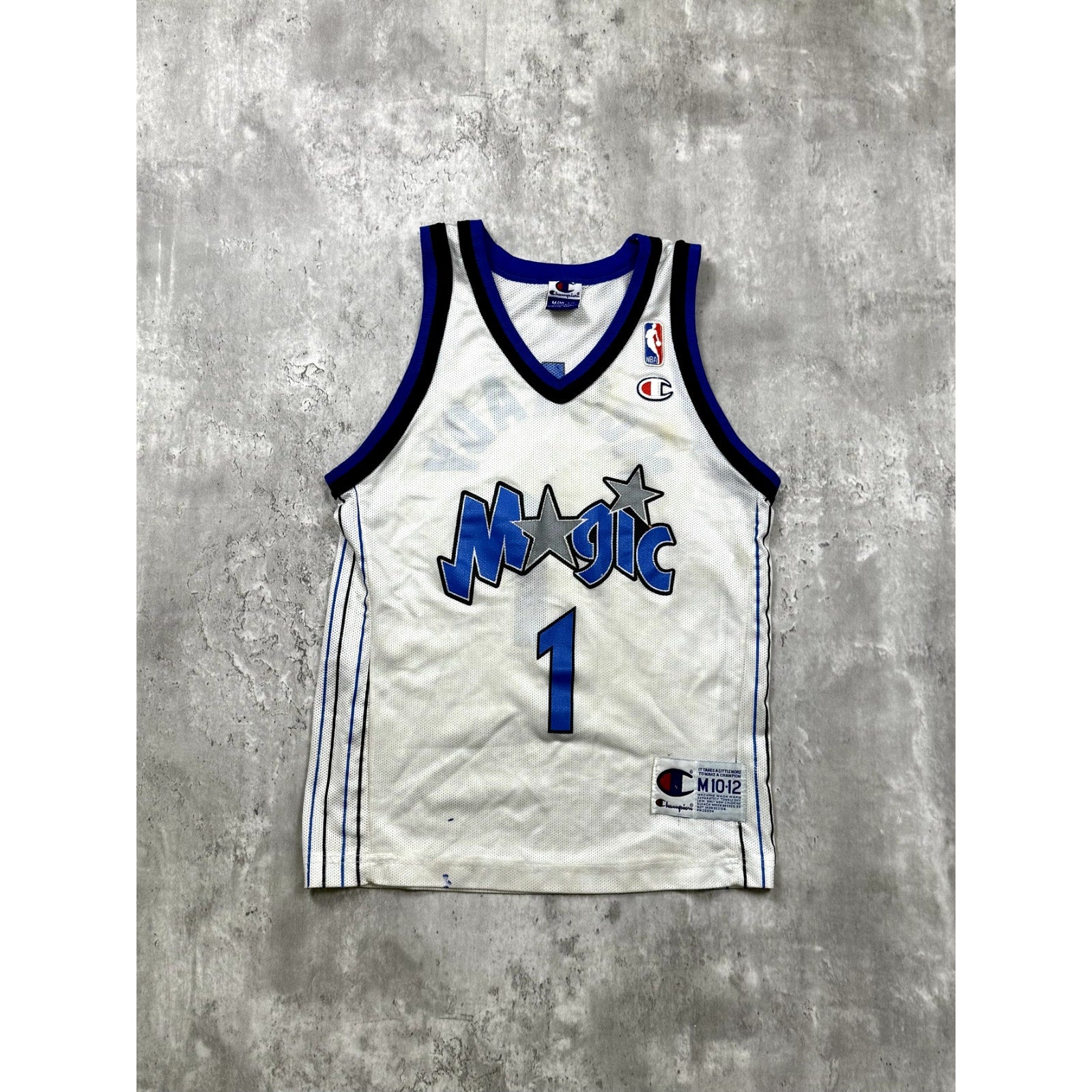 Vintage Tracy McGrady #1 Orlando Magic NBA Basketball Jersey Size YOUTH Medium