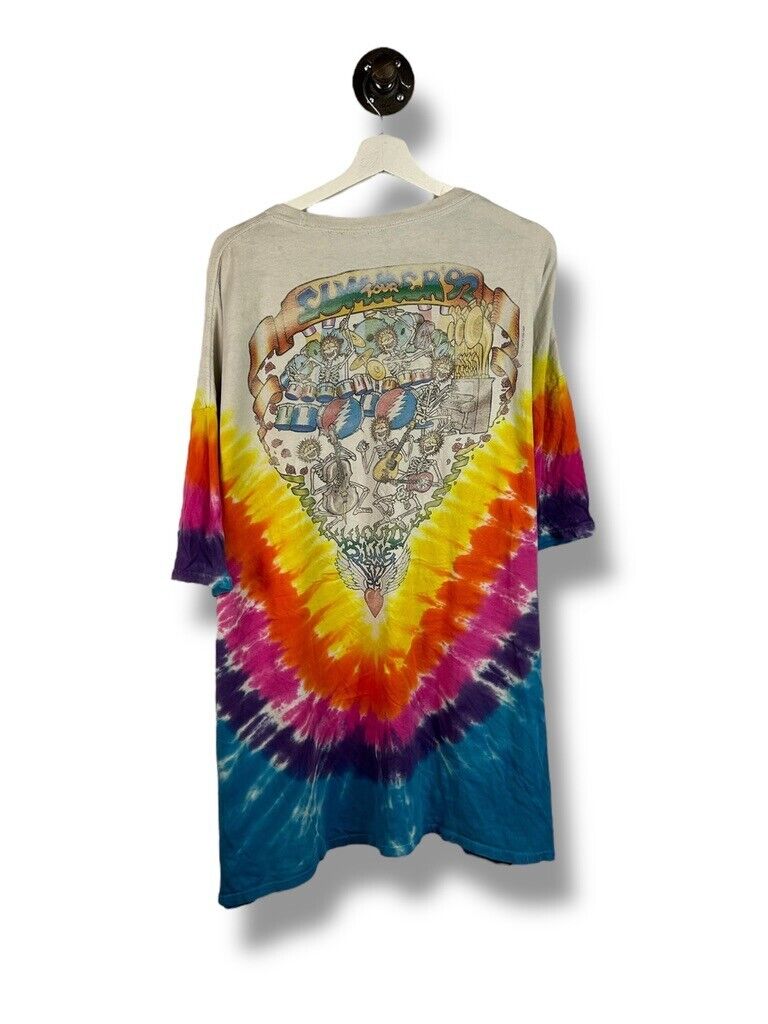 The Grateful Dead Psychedelic Music Summer Tour Tye Dye T-Shirt Size 3XL