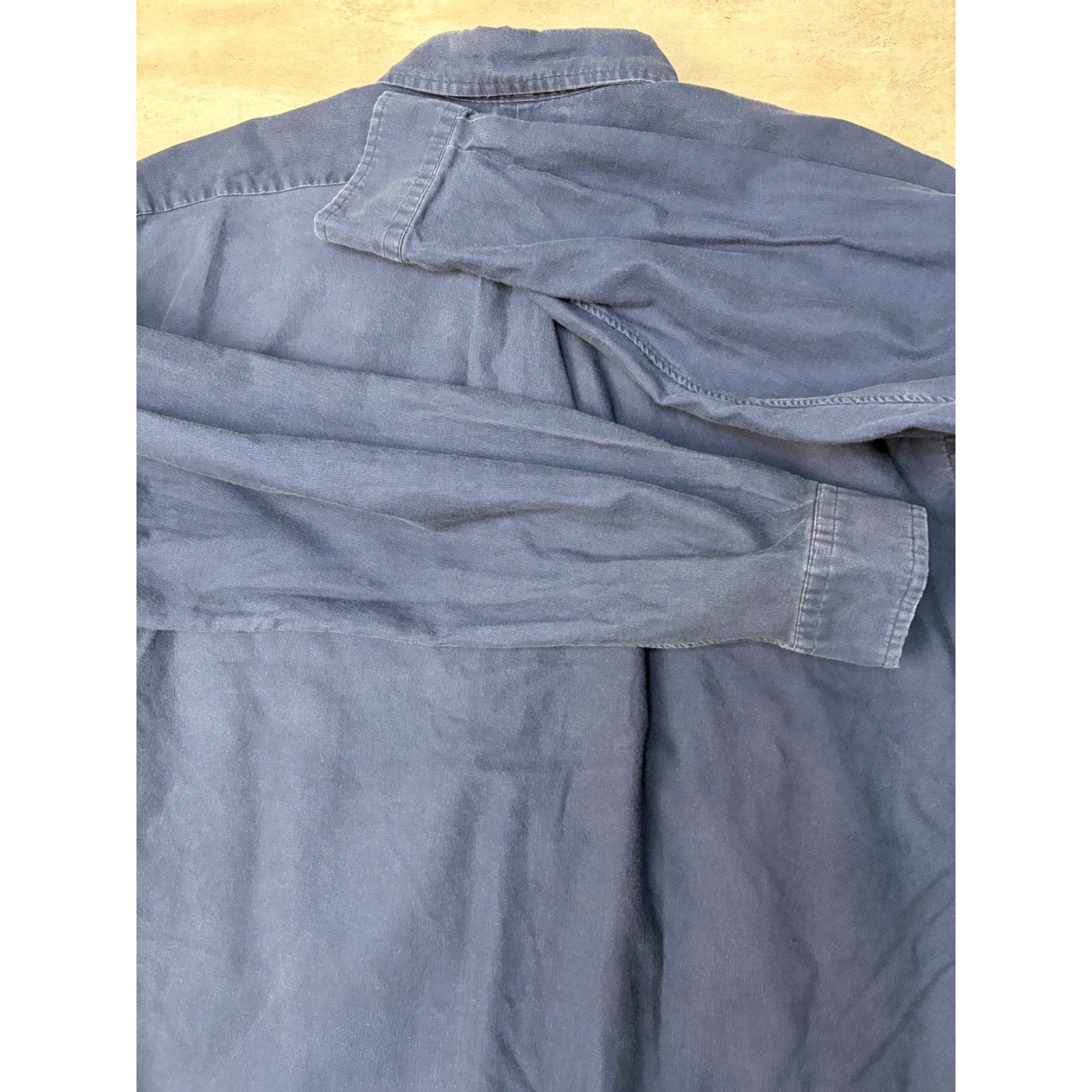 Vintage Polo Ralph Lauren Embroidered Pony Long Sleeve Button Up Shirt Sz Large