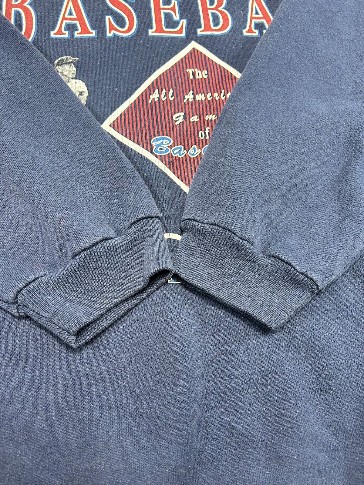 Vintage 90s American Eagle Legends Of Baseball Graphic Sweatshirt Size 2XL