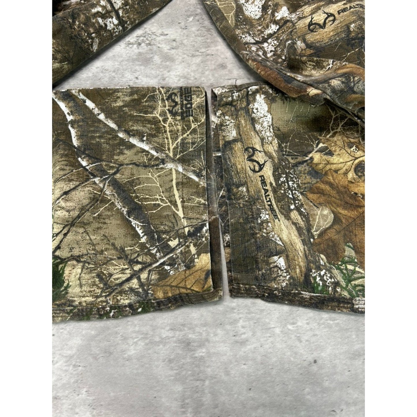 Vintage Rustic Ridge Realtree Camo Hunting Cargo Pants Size XL