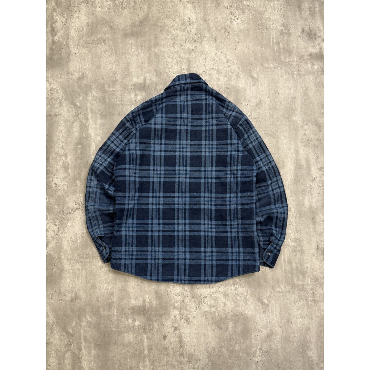 Vintage 80s/90s Insulated Plaid Long Sleeve Button Up Shirt Size Medium