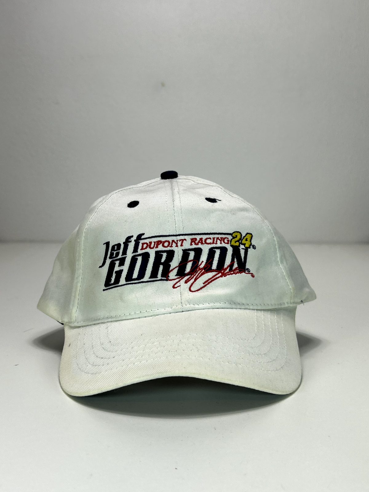 Vintage Jeff Gordon #24 Dupont Racing Nascar Embroidered Snapback Hat OSFA