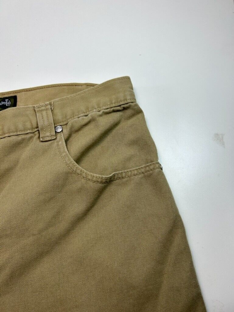 Vintage 90s Levi's Silvertab Khakis Relaxed Fit Cargo Pants Size 35