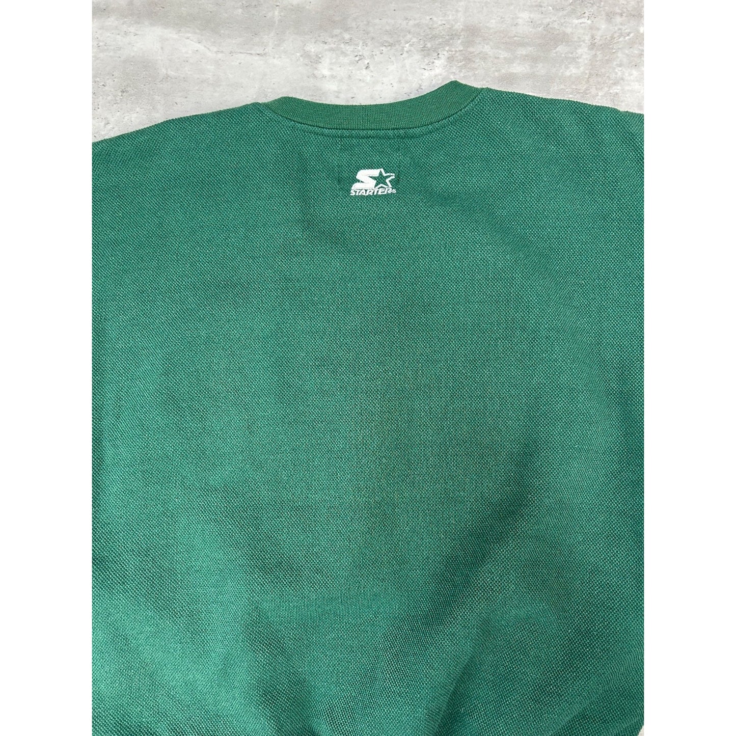 Vintage 90s Green Bay Packers NFL Embroidered Starter Tailsweep Sweatshirt Large