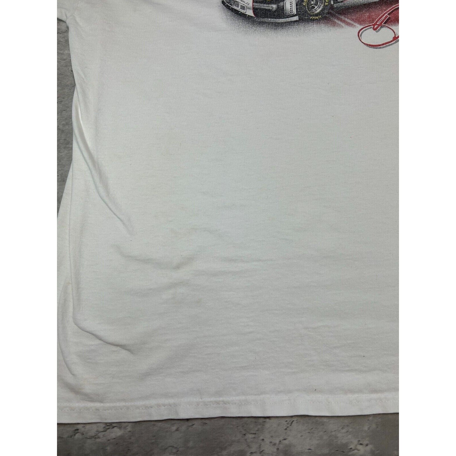 Vintage 2003 #8 Dale Earnhardt NASCAR Tribute Concert Graphic T-Shirt Size XXL