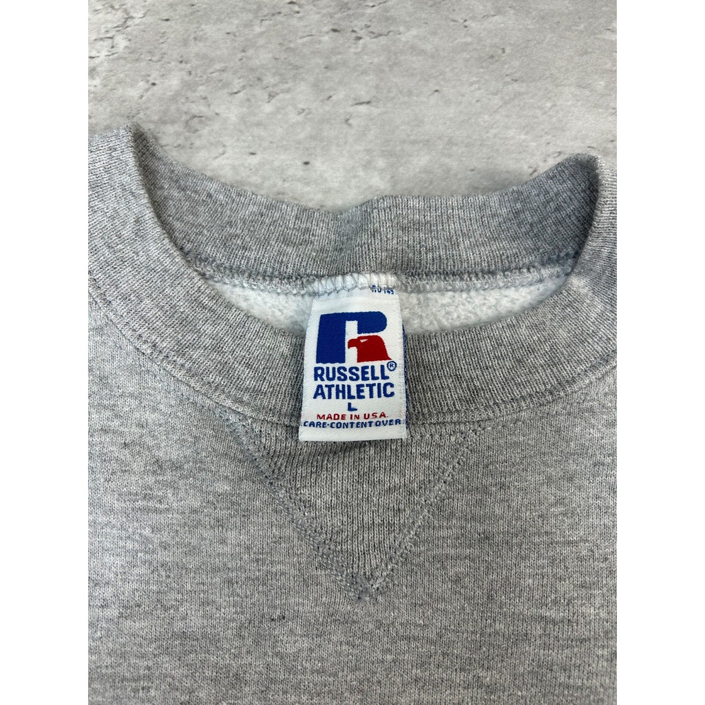 Vintage 90s Penn State Nittany Lions NCAA Embroidered Spellout Sweatshirt Large