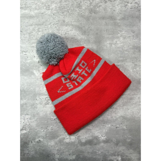 Vintage 80s/90s Ohio State Buckeyes NCAA Spellout Toque Hat OSFA