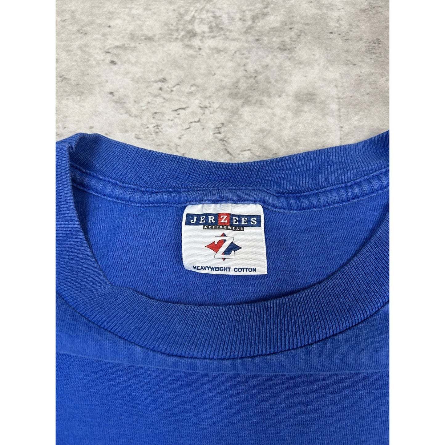 Vintage 1998 Adam Sandler The Waterboy Movie Promo T-Shirt Size XL Blue