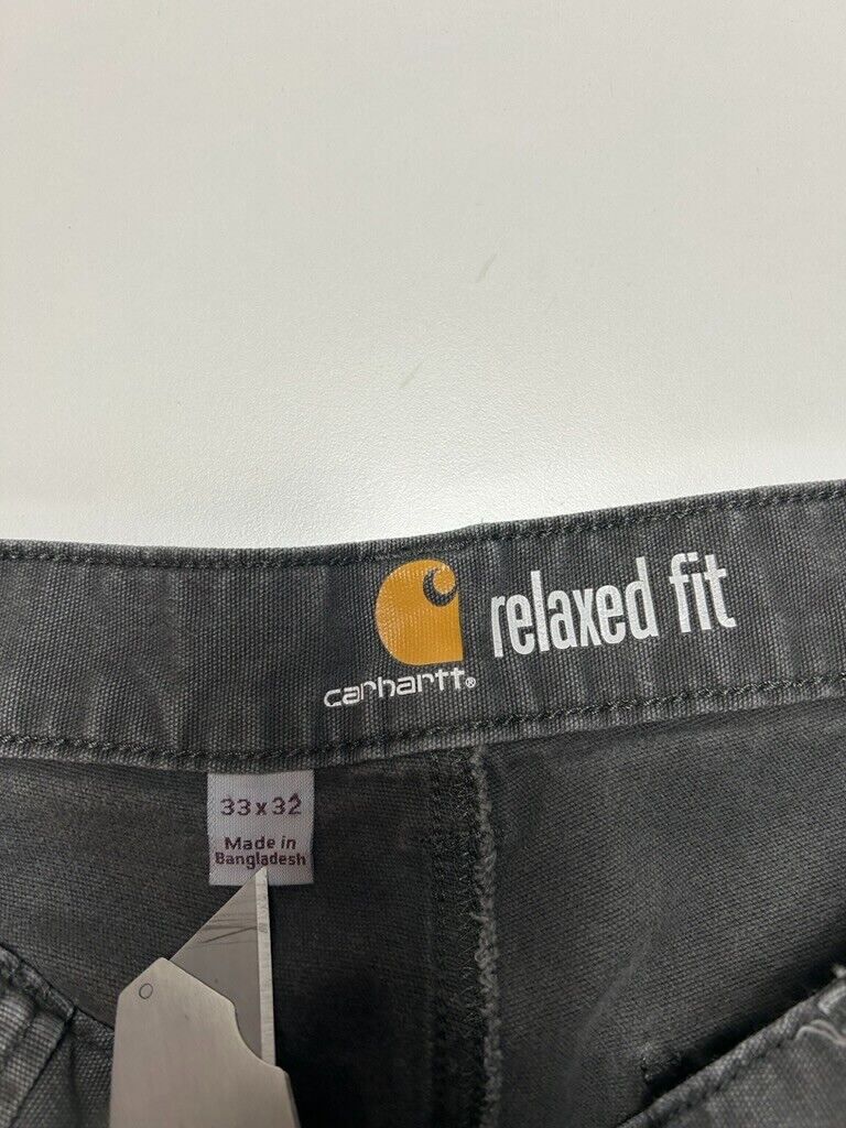 Carhartt Relaxed Fit Workwear Canvas Five Pocket Pants Size 33