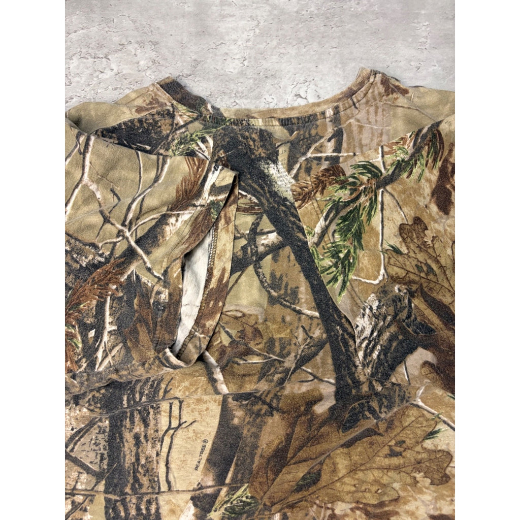 Duck Commander Realtree AP Tree Camo Hunting T-Shirt Size XL