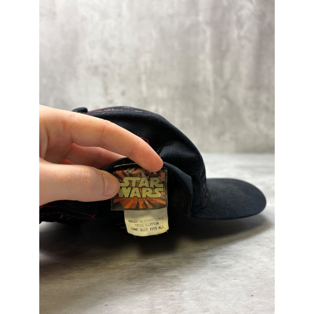 Vintage Darth Maul Star Wars Character Graphic Snapback Hat OSFA