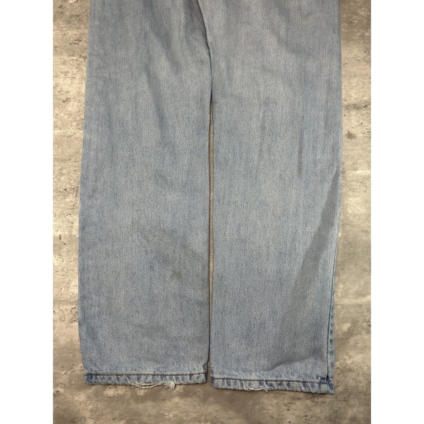 Vintage 90s Levis Red Tab Light Wash Denim Pants Size 33 Blue