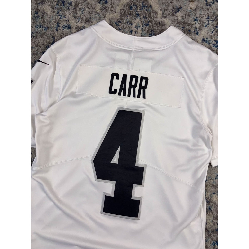 Derek Carr #4 Las Vegas Raiders NFL Nike Football Jersey Size Medium