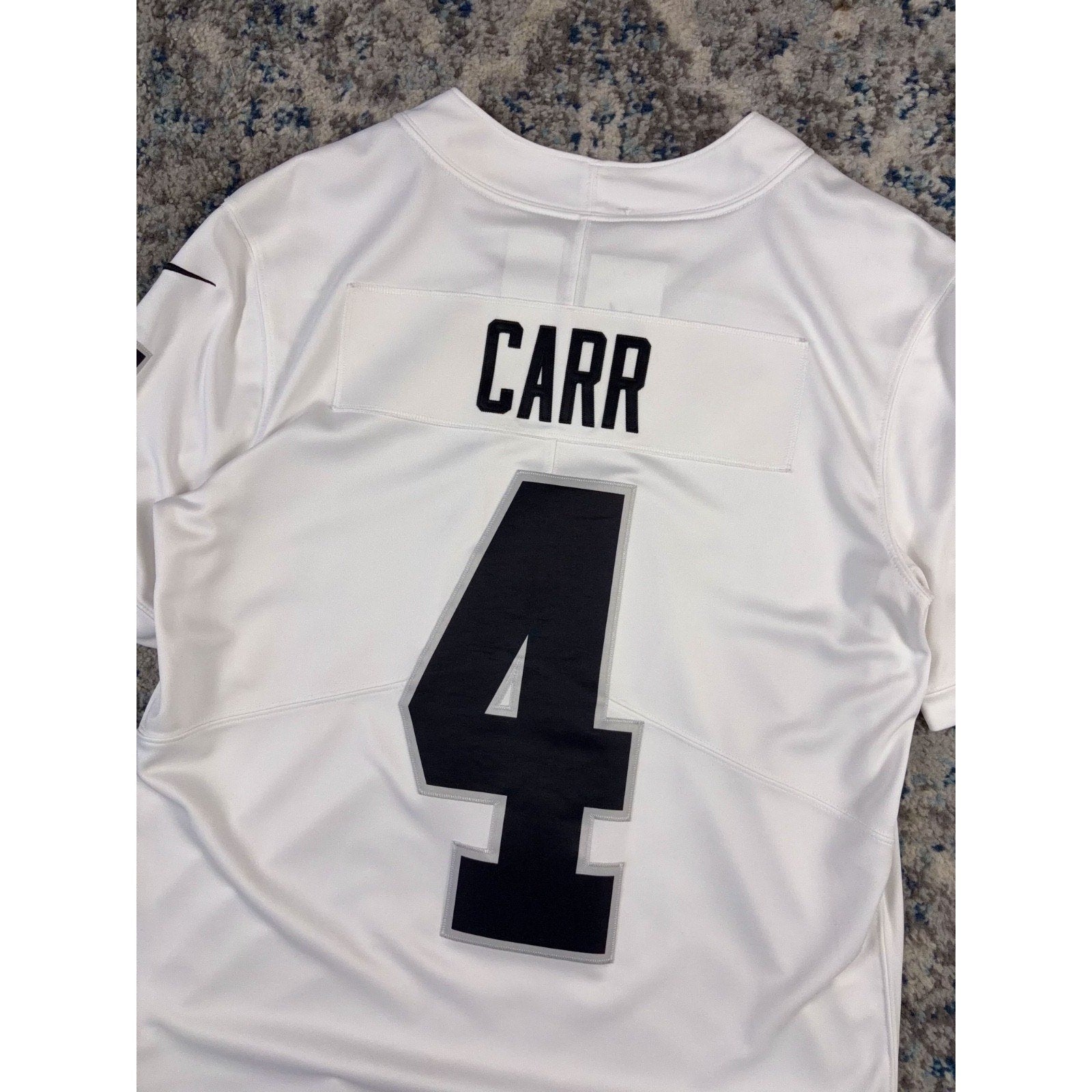 Derek Carr #4 Las Vegas Raiders NFL Nike Football Jersey Size Medium