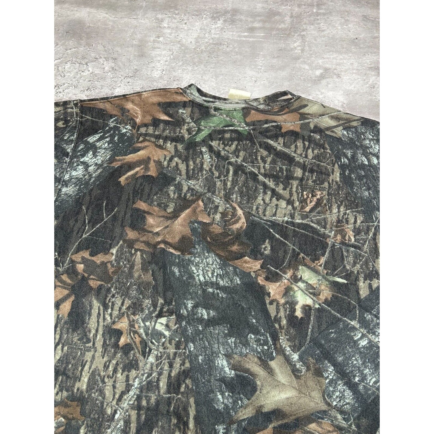 Vintage Mossy Oak Breakup Camo Crewneck Hunting Sweatshirt Size XL