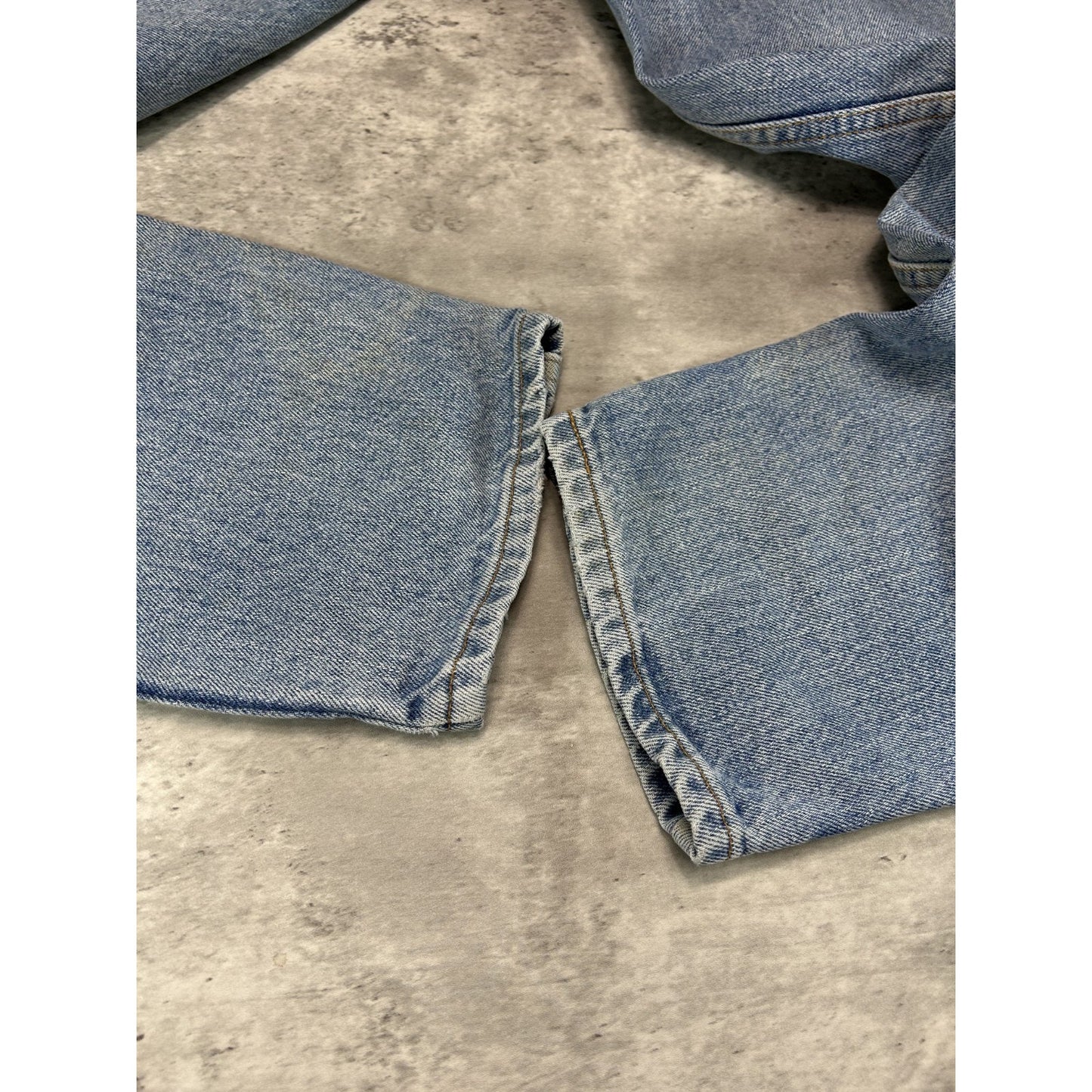 Vintage 90s Levis 550 Relaxed Fit Red Tab Light Wash Denim Pants Size 36