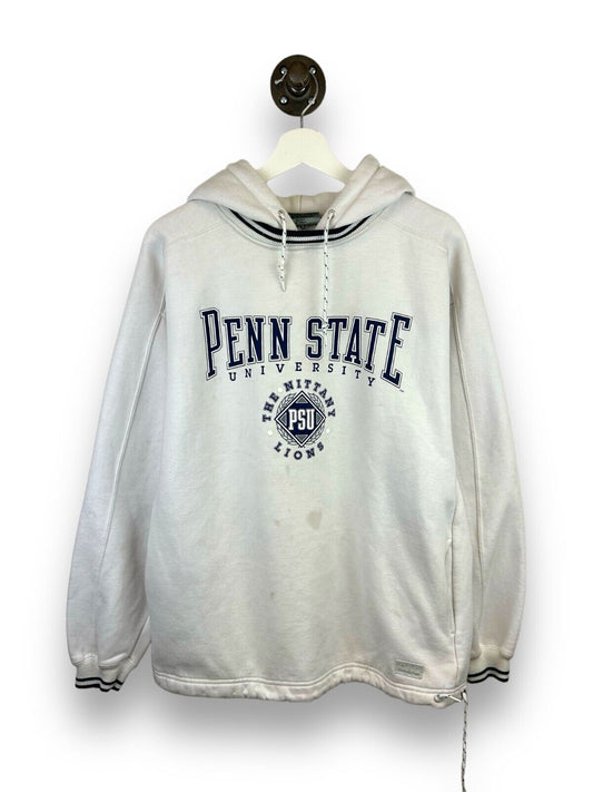 Vintage 90s Penn State Nittany Lions Collegiate Hooded Sweatshirt Size Medium