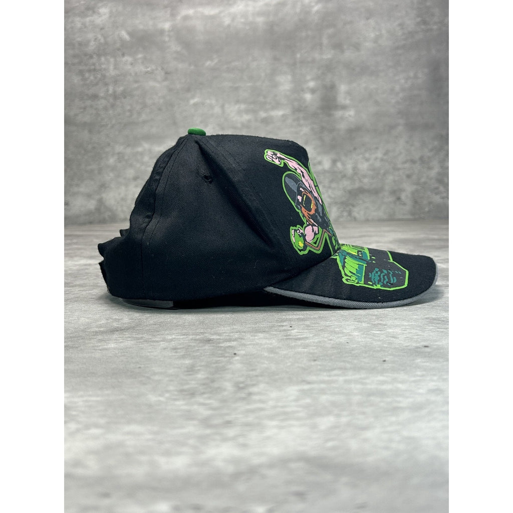 Vintage WWE Triple H Shawn Michaels DX Army Member Graphic Strapback Hat OSFA