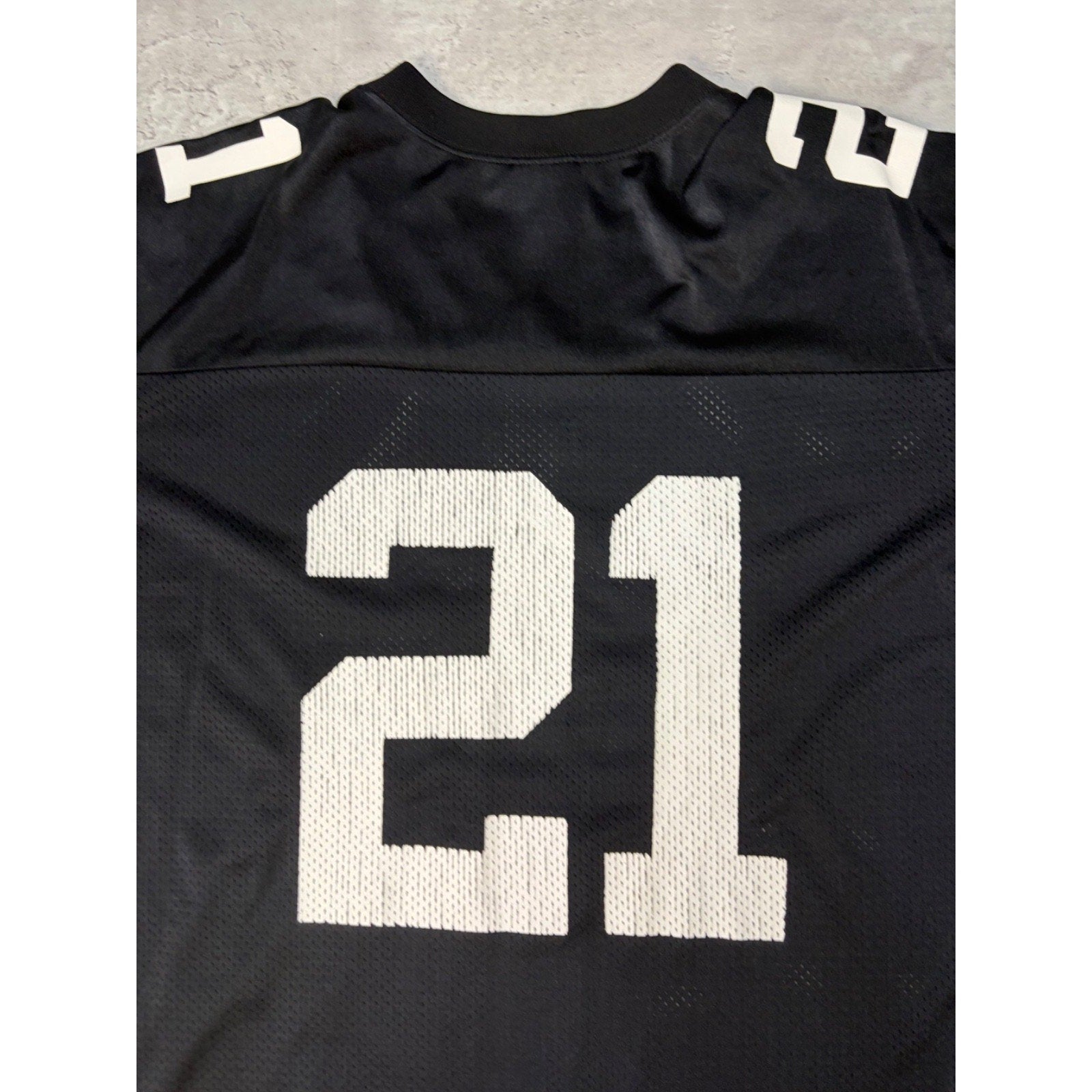 Vintage Iowa Hawkeyes #21 NCAA Adidas Black Football Jersey Size Large