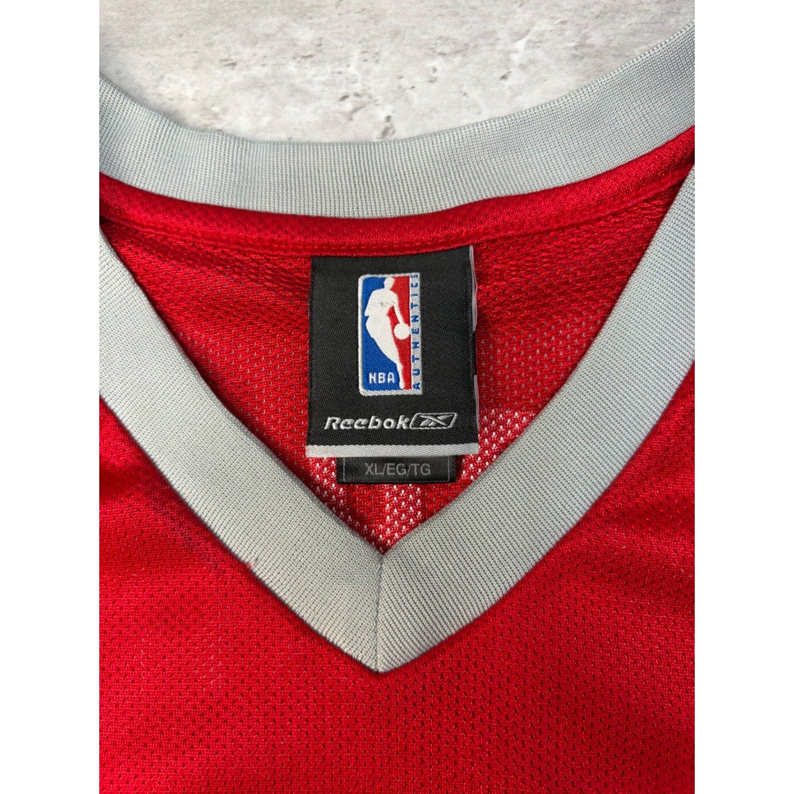 Vintage Tracy McGrady #1 Houston Rockets NBA Reebok Basketball Jersey Size XL
