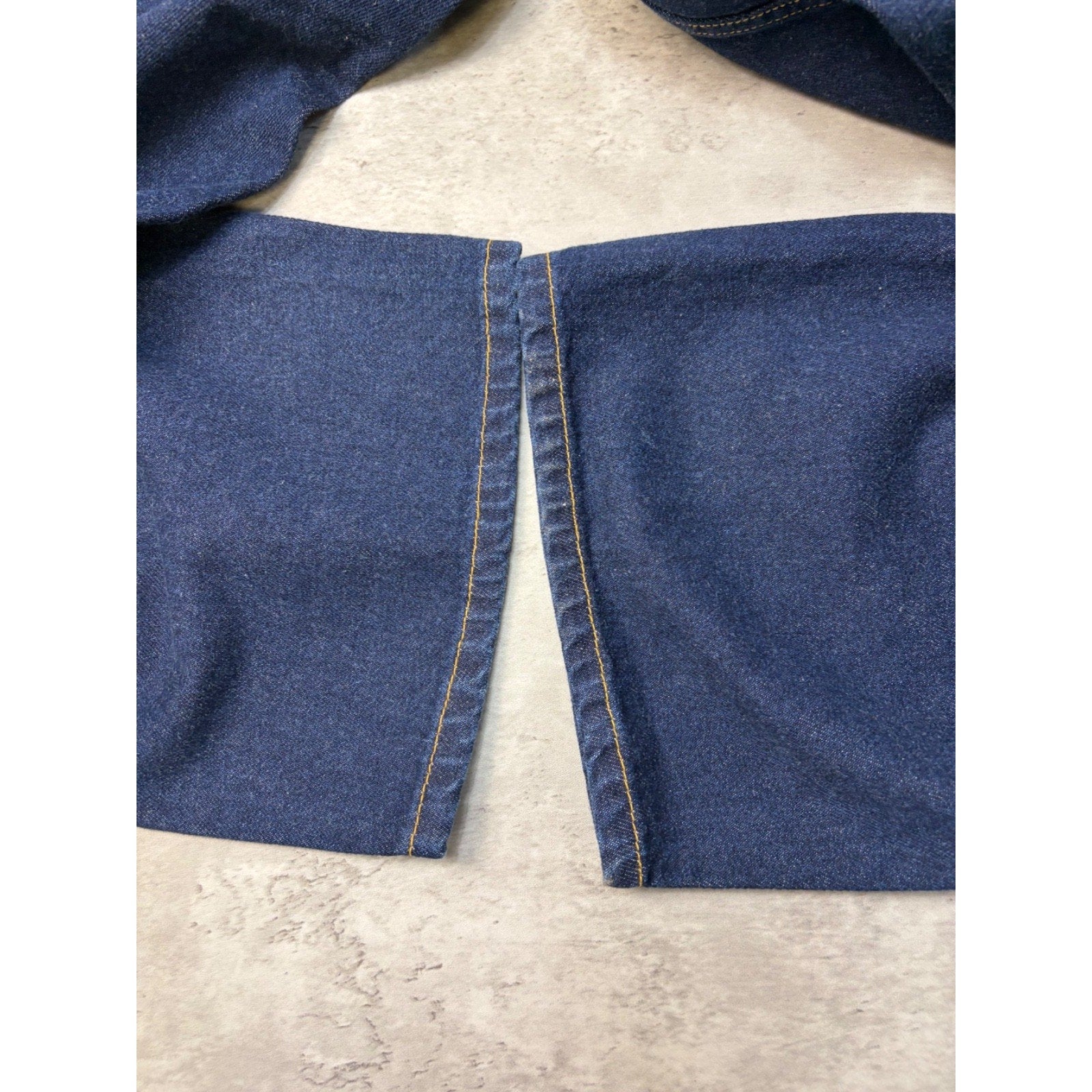 Vintage Y2K Icewear Contrast Stitched Dark Wash Denim Pants Size 36x34