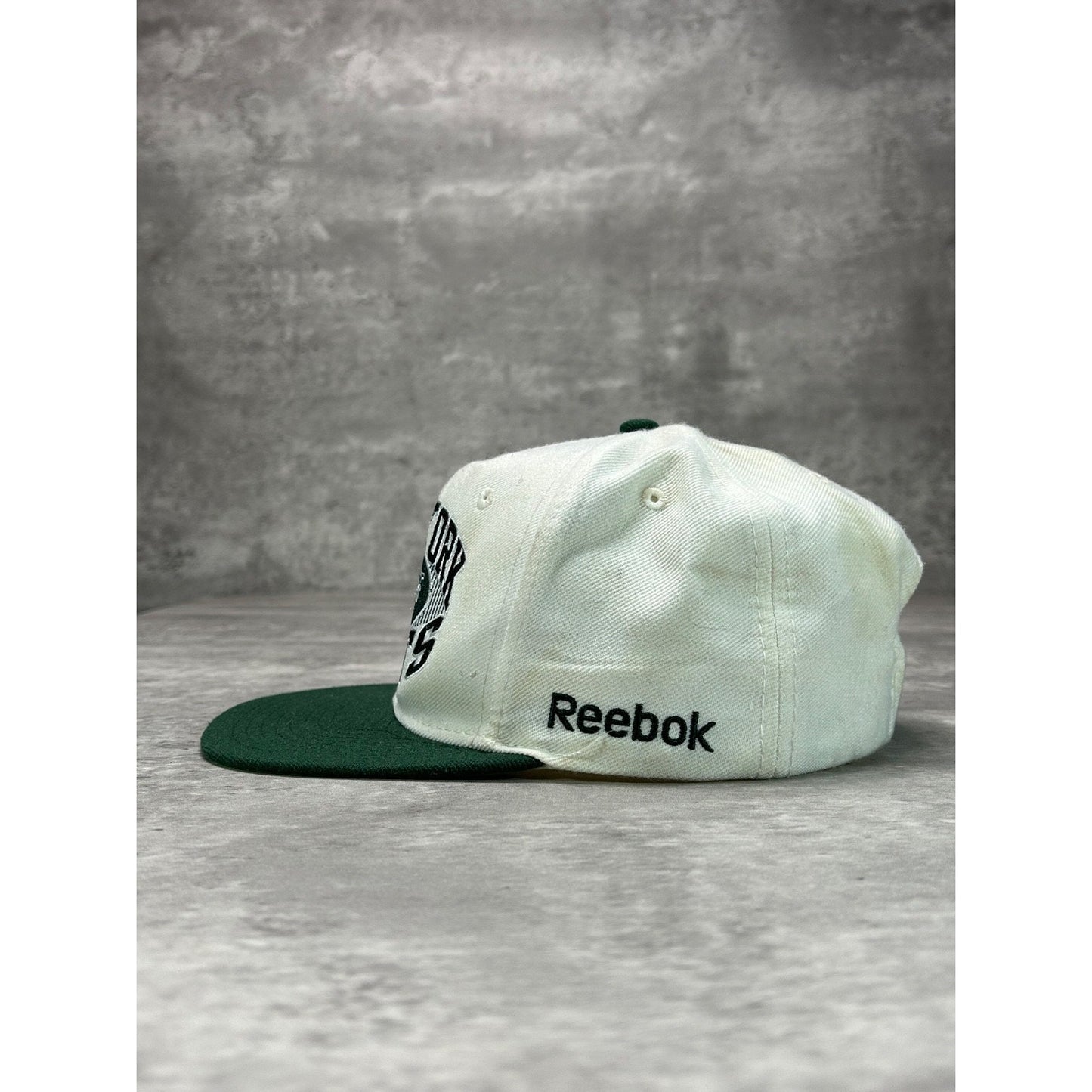 Vintage New York Jets NFL Embroidered Logo Spellout Snapback Hat OSFA