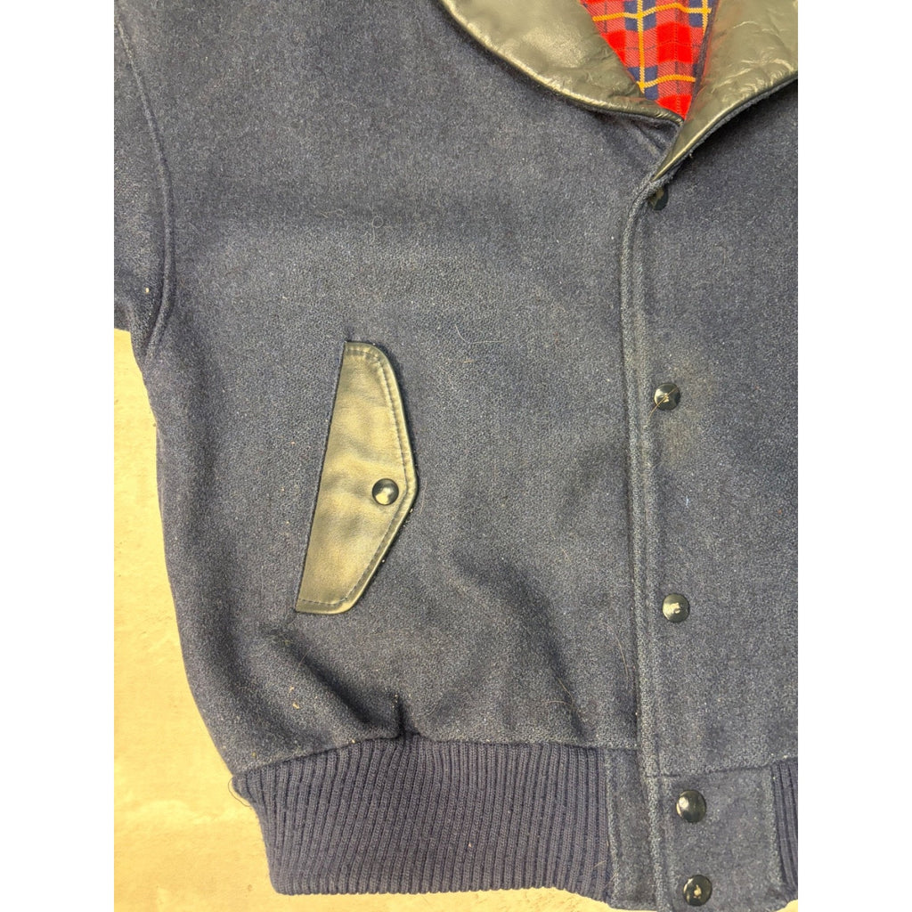Vintage 1970s/80s McMaster University Varsity Jacket Size Medium