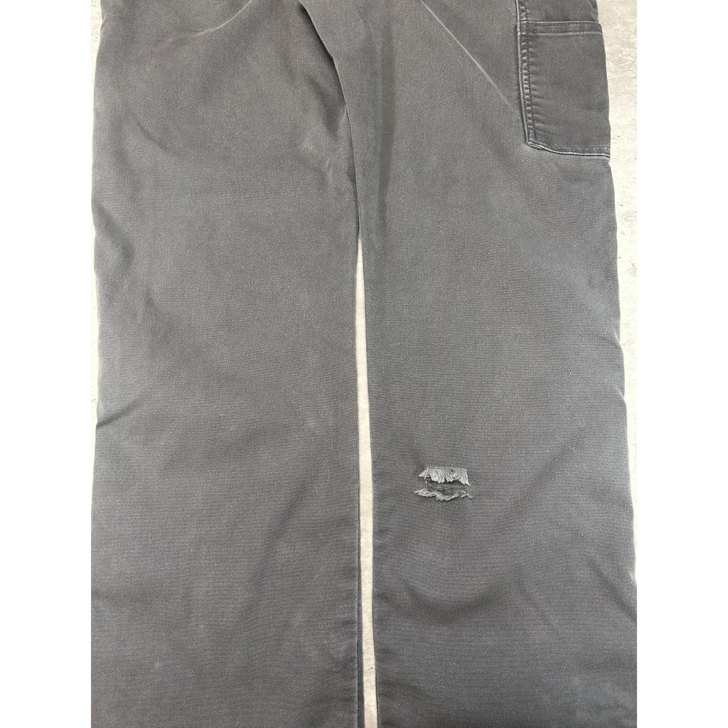 Dickies Flex Canvas Workwear Carpenter Pants Size 37 Gray