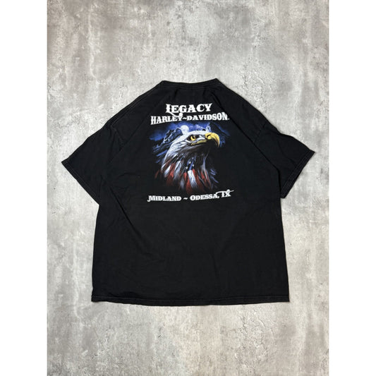 Vintage Harley Davidson Screw It Lets Ride Motorcycle Graphic T-Shirt Size 2XL