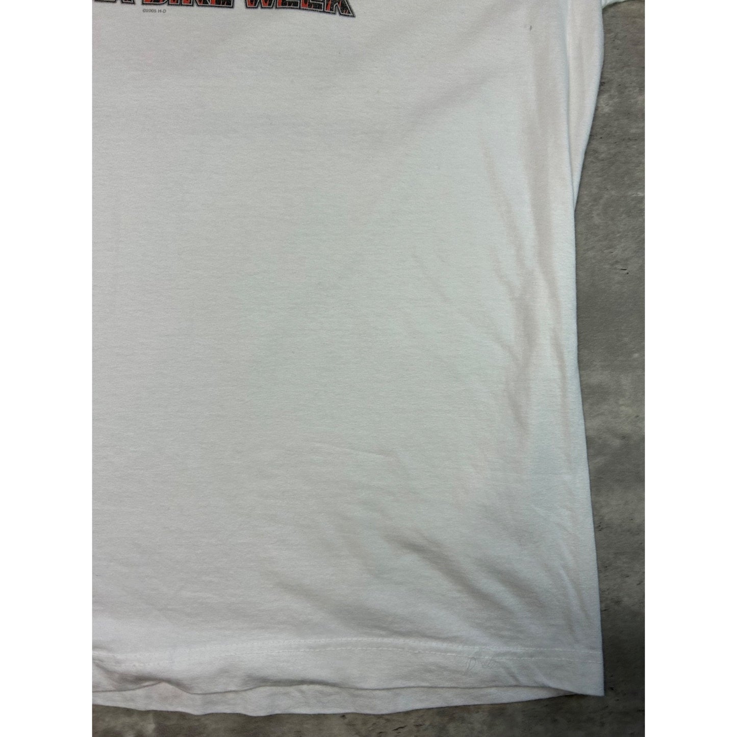 Vintage Harley Davidson Classic Logo Flame Graphic Long Sleeve T-Shirt Size XL