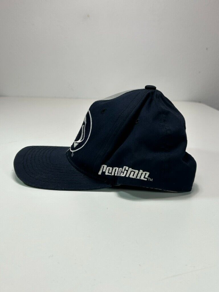 VTG 90s Penn State NCAA Collegiate Embroidered Logo Starter Snapback Hat OSFA